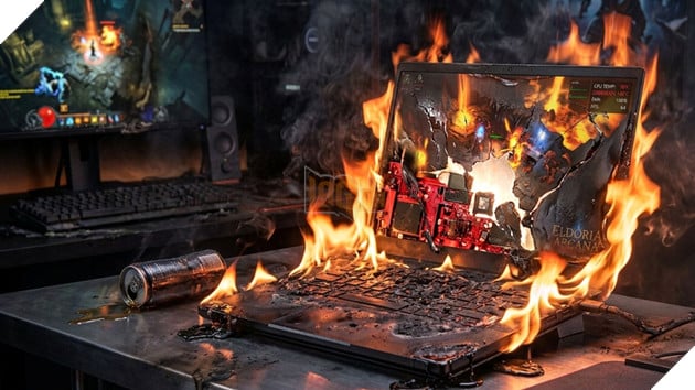 Đặt laptop gaming lên bàn kim loại có thể giúp giảm tới 15°C khi chơi game 2