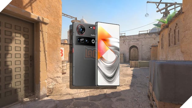Nubia Z70 Ultra chạy Counter-Strike 2 trên 100 FPS nhờ mod tản nhiệt kép