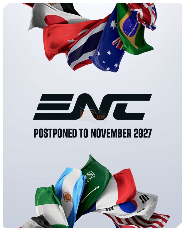 Esports Nations Cup 2026 Chính Thức Công Bố Dời Sang Cuối Năm 2027