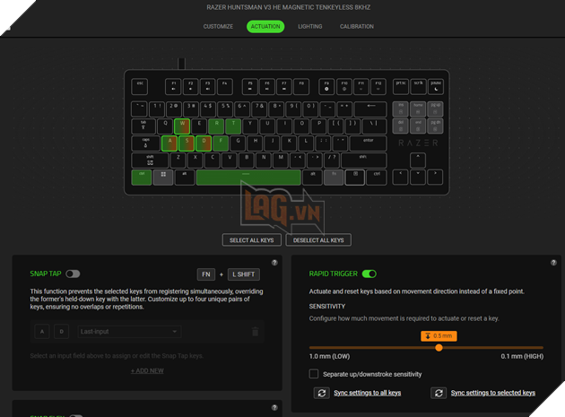 Review Razer Huntsman V3 HE Magnetic 8KHz: Khi Hall Effect không chỉ là cuộc đua tốc độ  30