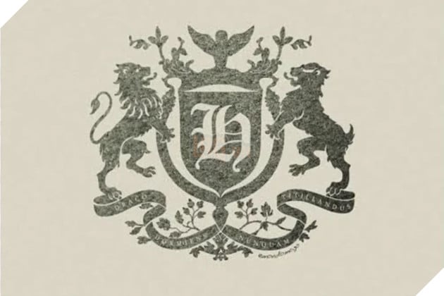 Hình ảnh về logo mới của Hogwarts.