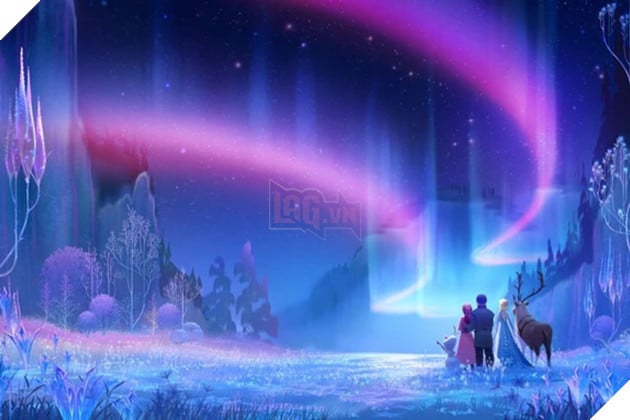 Hình ảnh về phim hoạt hình Frozen.