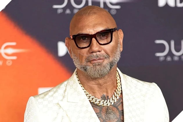 Hình ảnh về nam diễn viên Dave Bautista.