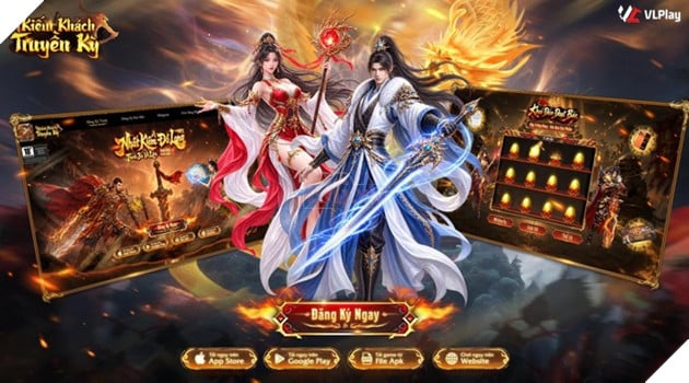 Kiếm Khách Truyền Kỳ chính thức mở đăng ký trước MMORPG truyền kỳ tái hiện thời hoàng kim game net 3