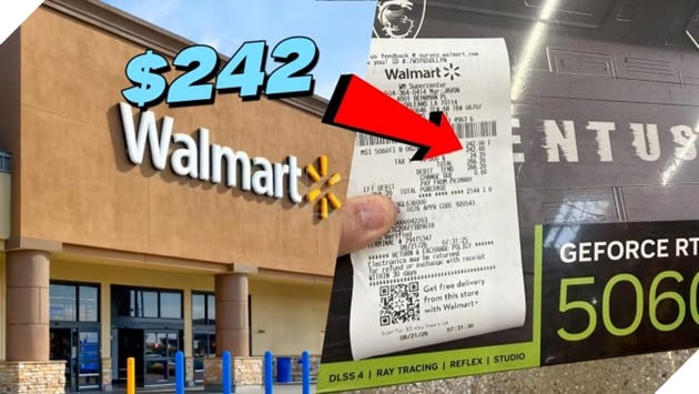 Người dùng mua được card RTX 5060 Ti 8GB chỉ với 242 USD tại Walmart
