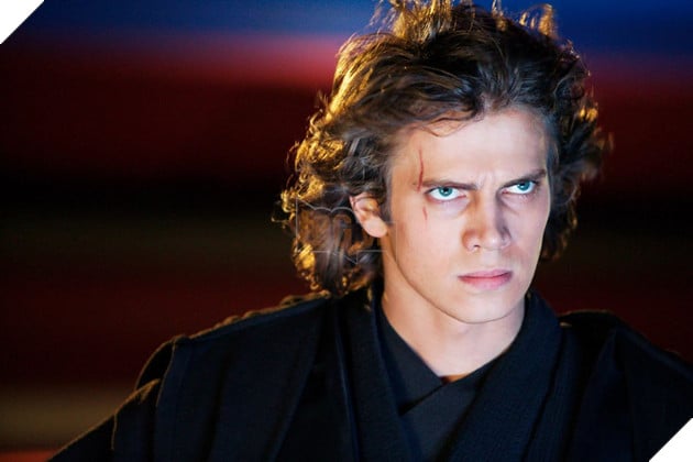 Hình ảnh về sao nam Hayden Christensen trong vai Anakin.