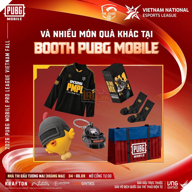 Hà Nội Đăng Cai Chung Kết Tổng Giải Đấu 2026 PUBG Mobile Pro League Vietnam Fall 7
