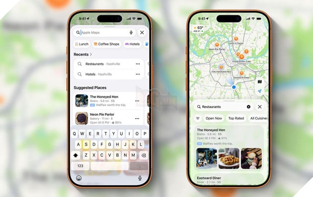Apple Maps bắt đầu hiển thị quảng cáo trên iPhone 2