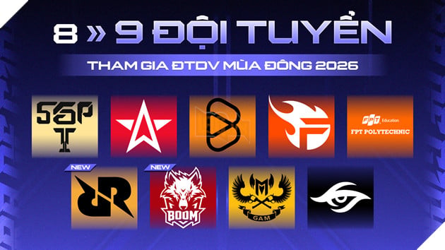 Đấu Trường Danh Vọng Mùa Đông 2026 Chính Thức Khởi Tranh Từ 29/08: Mở Ra “Kỷ Nguyên Danh Vọng Era Of G10ry”