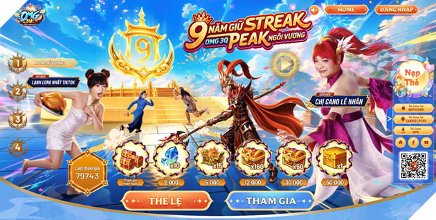 Tượng Đài OMG 3Q - VNG Chiêu Đãi Game Thủ Đại Tiệc Sinh Nhật 9 Tuổi Cực Khủng 6