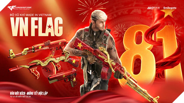 Crossfire Tung Chuỗi Sự Kiện Mừng Quốc Khánh 2/9, Ra Mắt Loạt Vũ Khí Độc Quyền Mang Dấu Ấn Việt Nam 6