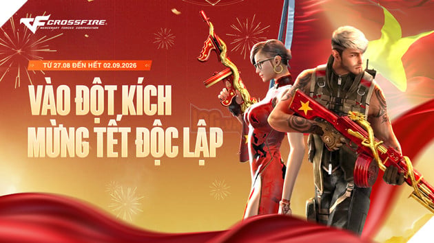 Crossfire Tung Chuỗi Sự Kiện Mừng Quốc Khánh 2/9, Ra Mắt Loạt Vũ Khí Độc Quyền Mang Dấu Ấn Việt Nam