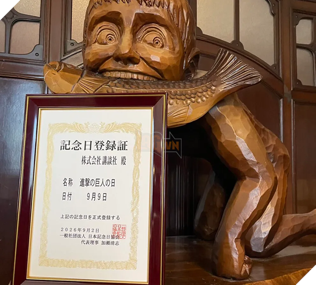 Ngày 9 tháng 9 chính thức được công nhận là Ngày Attack on Titan từ năm 2026: Dấu mốc lịch sử vinh danh thiên anh hùng ca Đại Chiến Titan  2