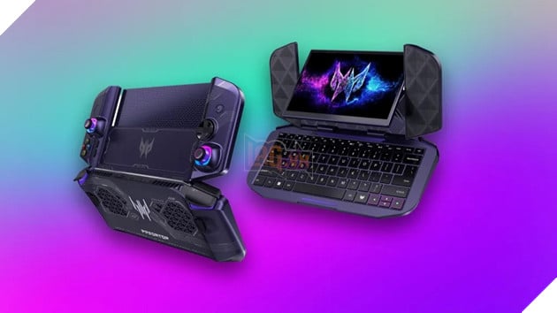 Acer giới thiệu máy chơi game cầm tay Project DualPlay Mini có thiết kế biến hình như laptop
