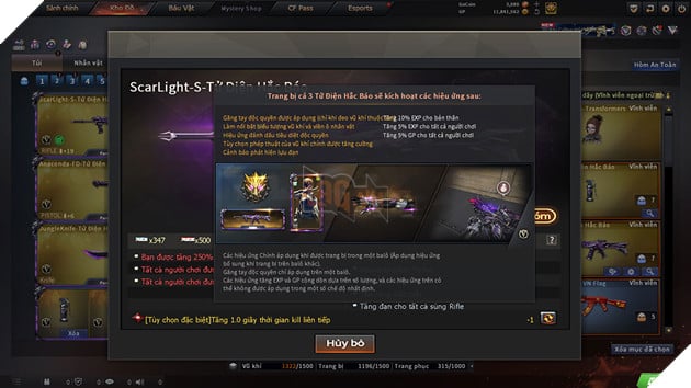 Game Thủ Sẽ Càn Lướt Chiến Địa Với Kho Báu Hoàng Gia Sapphire: Tử Điện Hắc Báo Của Crossfire 2