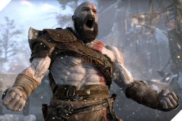 Hình ảnh về nhân vật "Kratos".