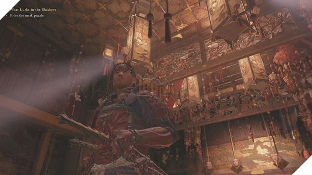 Onimusha: Way of the Sword - Giải Mã Câu Đố Mặt Nạ Ở Underground Laboratory Level 3 2