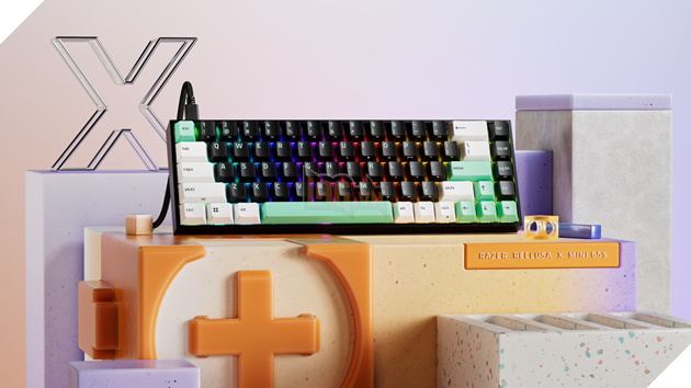 Razer chính thức ra mắt dòng bàn phím cơ Reclusa X Mini 65%