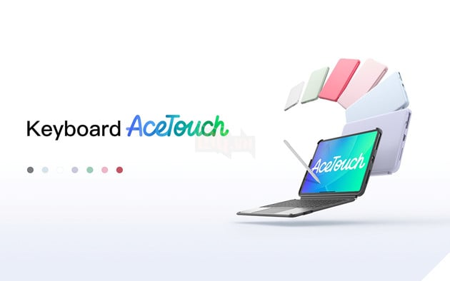 Inateck AceTouch: Ốp bàn phím iPad nhẹ, linh hoạt cho học tập và công việc 2