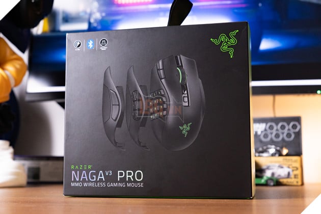 Razer Naga V3 Pro Review: Chuột MMO “3 Trong 1” Cho Game Thủ
