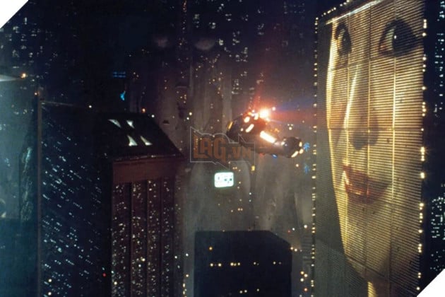 Hình ảnh về bộ phim Blade Runner của nhà làm phim Ridley Scott.
