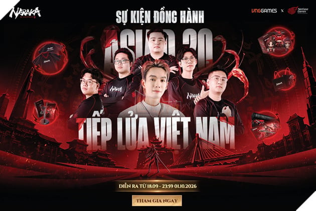 NARAKA: Bladepoint Hợp Tác Masew Và Kimlong Ra Mắt Ca Khúc Cổ Vũ Đội Tuyển Quốc Gia Tại ASIAD 20 3