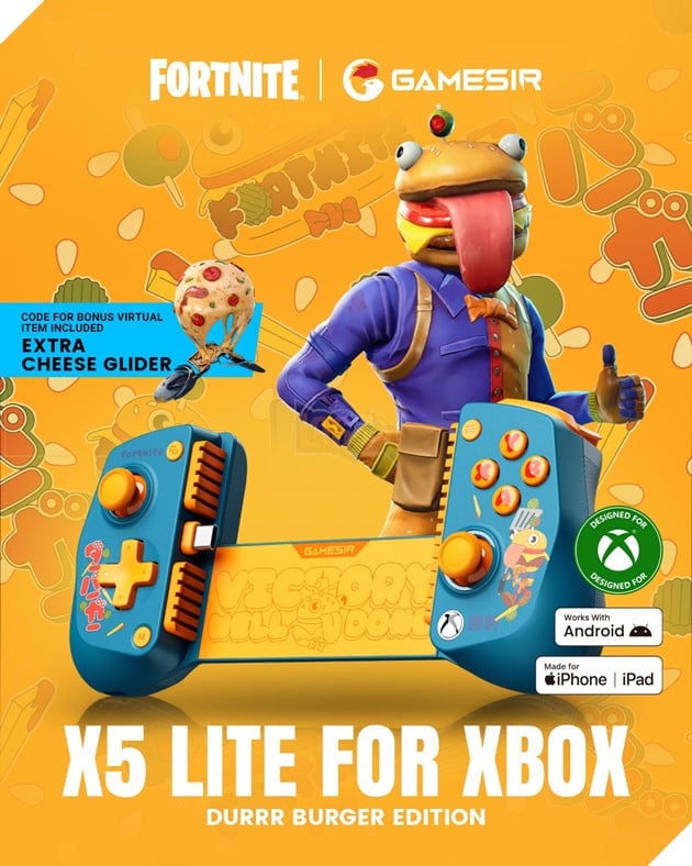 GameSir Hợp Tác Fortnite Công Bố Bộ Sưu Tập Tay Cầm Chơi Game Mobile Chính Hãng 5