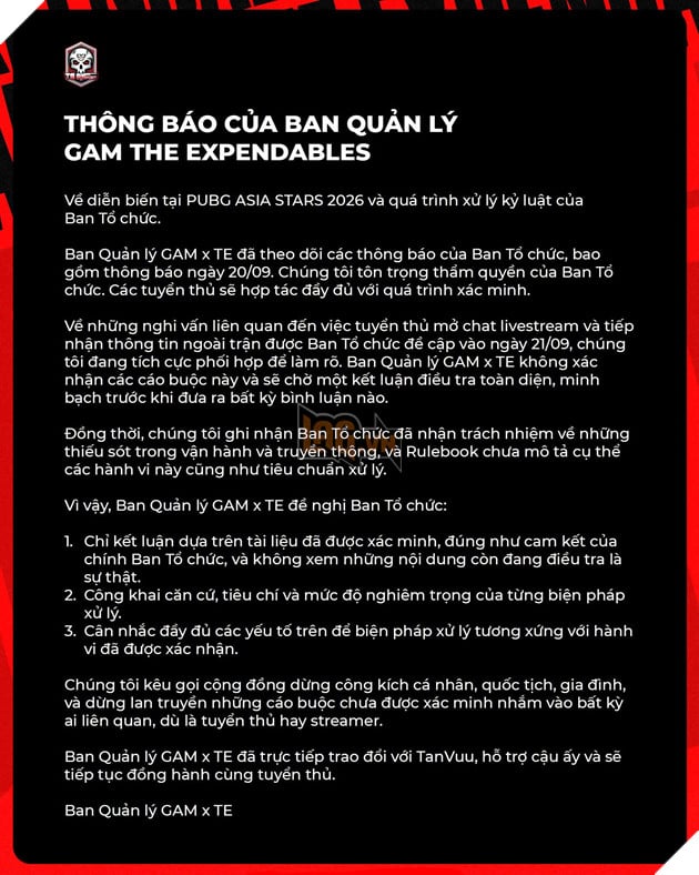 Toàn Cảnh Drama PUBG Asia Stars 2026: Hỗn Loạn Vì Đá Stream Dẫn Đến Tranh Cãi Cộng Đồng 7