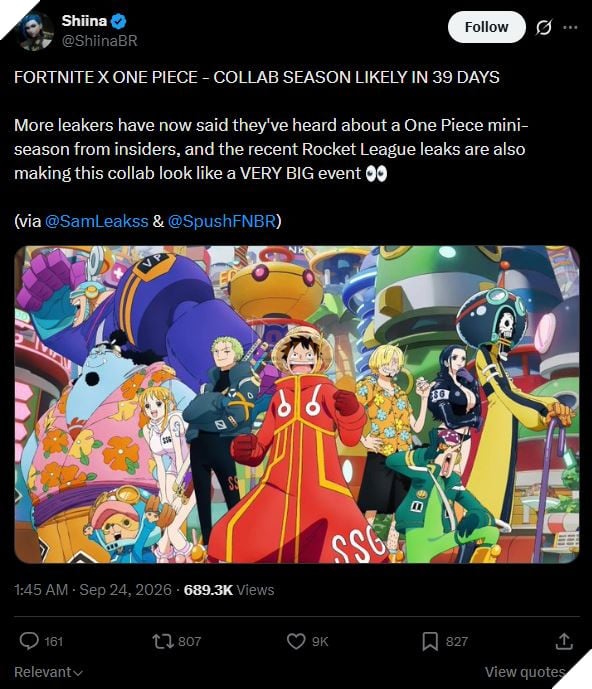 Dường Như Cuối Cùng Fortnite Cũng Đã Sẵn Sàng Tiến Vào Đại Hải Trình