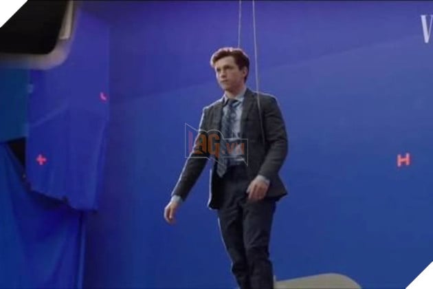 Hình ảnh về sao nam Tom Holland trong phim "Spider Man".
