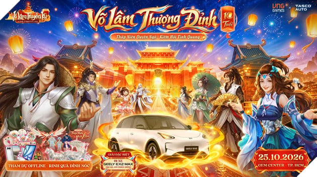 Đại tiệc 10 tuổi Võ Lâm Truyền Kỳ Mobile bật mí bộ quà giới hạn, tổng giá trị lên đến hàng tỷ đồng 3