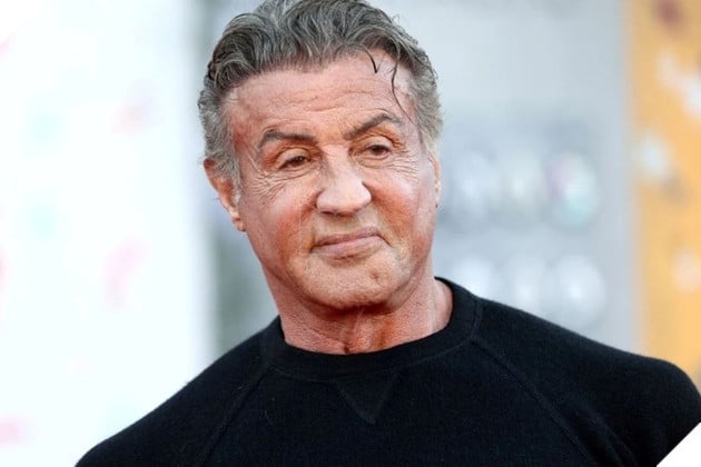 Hình ảnh về diễn viên gạo cội Sylvester Stallone.