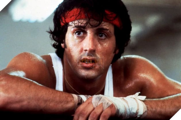 Hình ảnh về diễn viên Syllvester Stallone trong phim "Rocky".