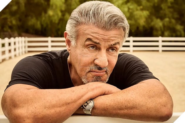 Hình ảnh về diễn viên nổi tiếng Sylvester Stallone.