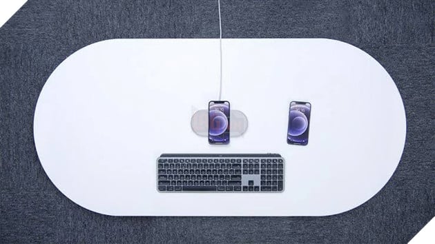 Chiếc bàn lấy cảm hứng từ AirPower có thể tự tìm điện thoại để sạc 2