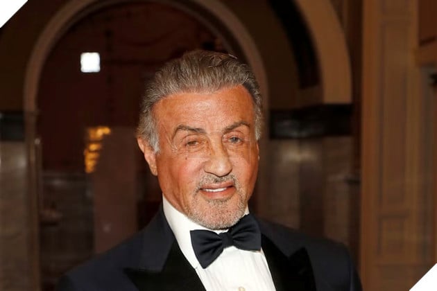 Hình ảnh về diễn viên gạo cội Sylvester Stallone.