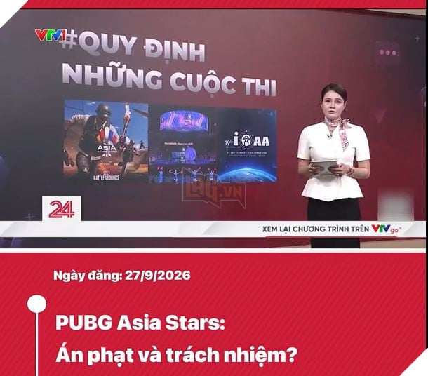 VTV1 bất ngờ đề cập vụ PUBG, lưu ý vấn đề pháp lý tại Việt Nam 2