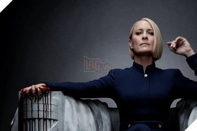 Hình ảnh về series phim House of Cards.
