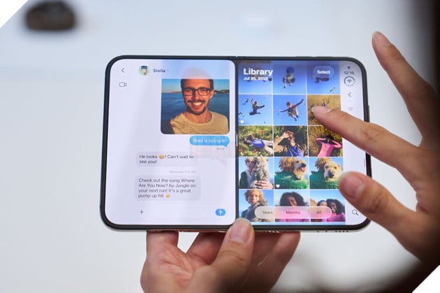 iPhone Duo có lớp màn hình gập thay thế được để hạn chế nếp gấp 2