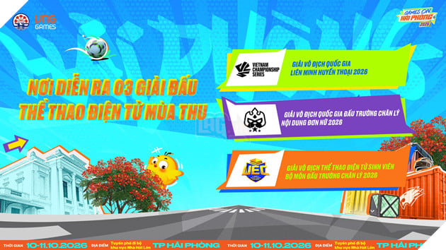 Hải Phòng Lần Đầu Tiên Đăng Cai Sự Kiện Thể Thao Điện Tử Mùa Thu - Games ON: Hải Phòng 2026! 2