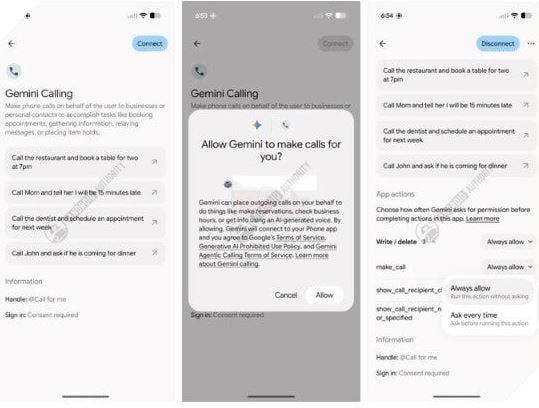 Pixel 11 có thể mở rộng Gemini Call for Me để gọi điện cho người thân