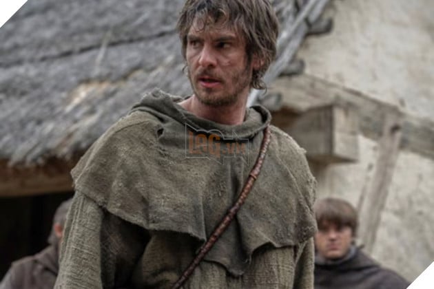 Hình ảnh về diễn viên Andrew Garfield trong phim The Uprising.