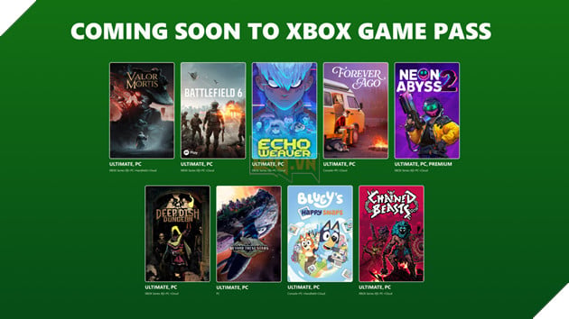 Xbox Game Pass: Loạt Game Đổ Bộ Nền Tảng Này Trong Nửa Đầu Tháng 10