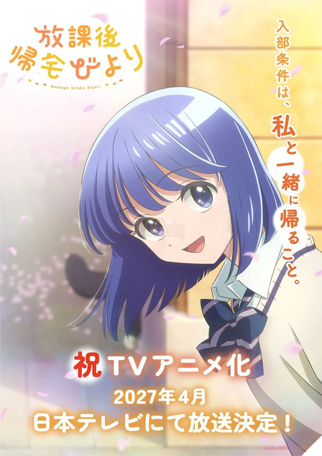 Hàn gắn vết thương thanh xuân trên nẻo đường tan trường: Anime Walking Home with You hé lộ visual trong trẻo, chốt lịch phát sóng tháng 4/2027 3