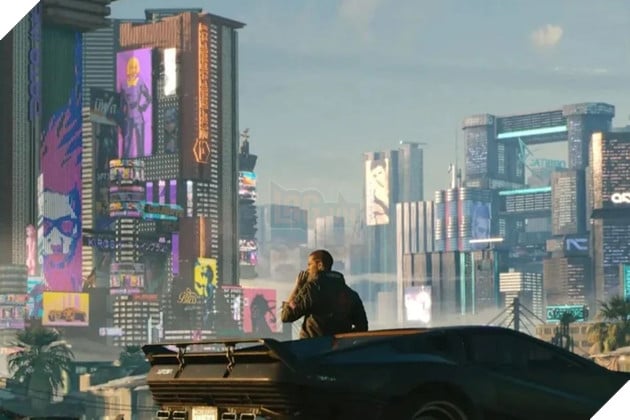 Hình ảnh về tựa game "Cyberpunk 2077".