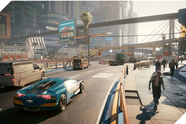 Hình ảnh về tựa game "Cyberpunk 2077".