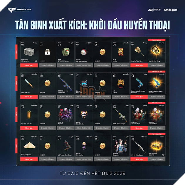 Tháng 10 - Thời Điểm Tưng Bừng Cho Người Chơi Crossfire, Đặc Biệt Là Tân Binh 2