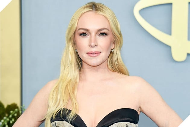 Hình ảnh về nữ diễn viên Lindsay Lohan.