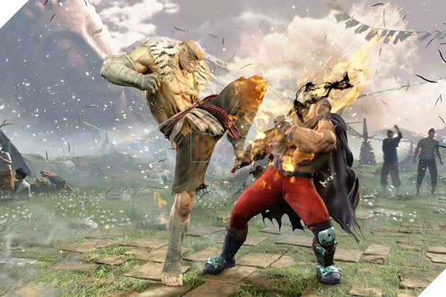 Hình ảnh về thương hiệu "Street Fighter".