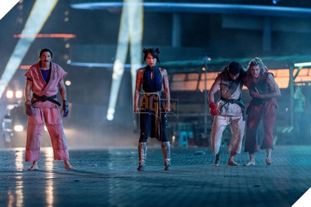 Hình ảnh về phim chuyển thể từ trò chơi điện tử "Street Fighter".